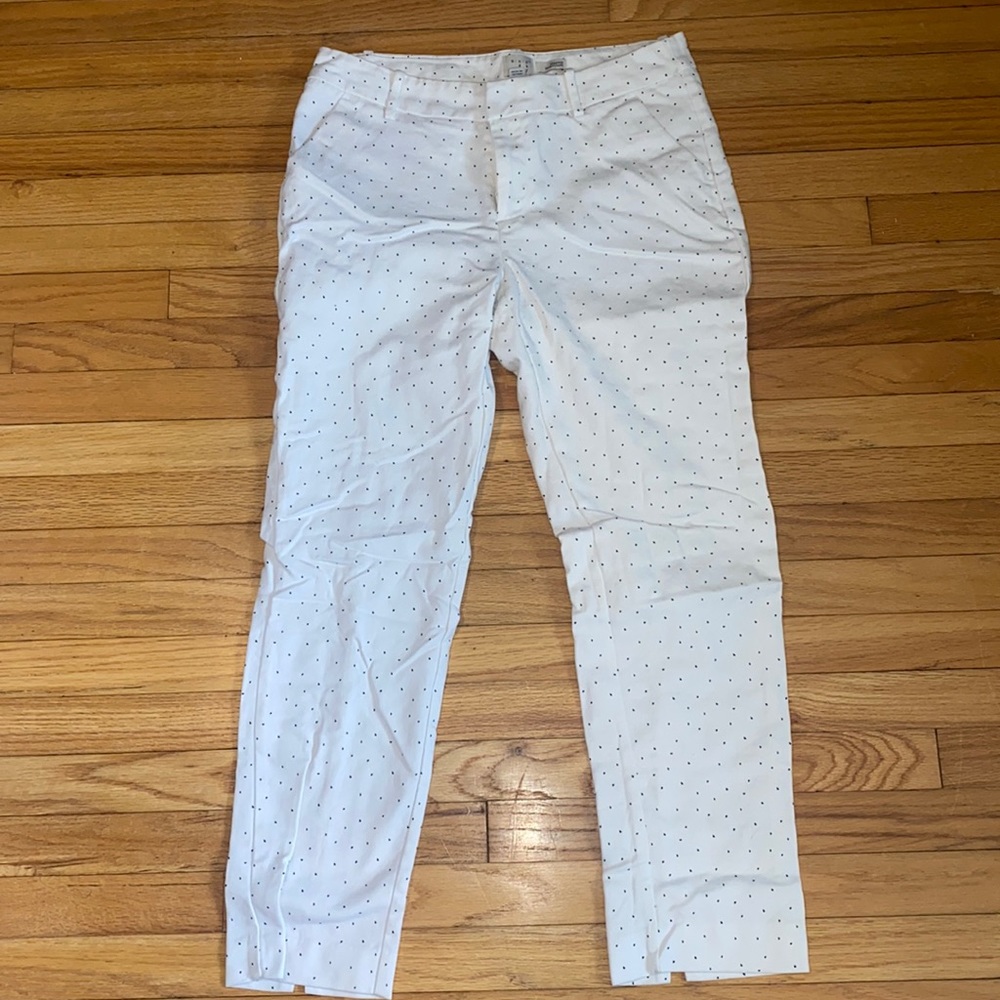 White dress pants